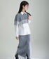 Fringe Knit Cape & Skirt Co-ord